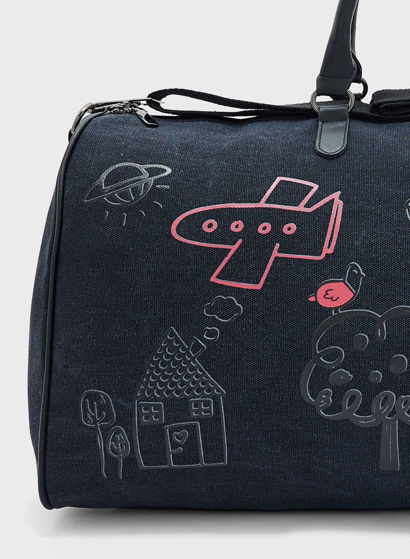 سفنتي فايف حقيبة شاطئ دافل - Image 4