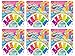 Ja-Ru JARU Mini Gummi Bears Pencil Toppers for Kids 6 Pack 6 Bears Each Mochi Squishy Toys Stress Relief Fidget Toys Bulk Party Favors Cool School Supplies 45306s - Image 2