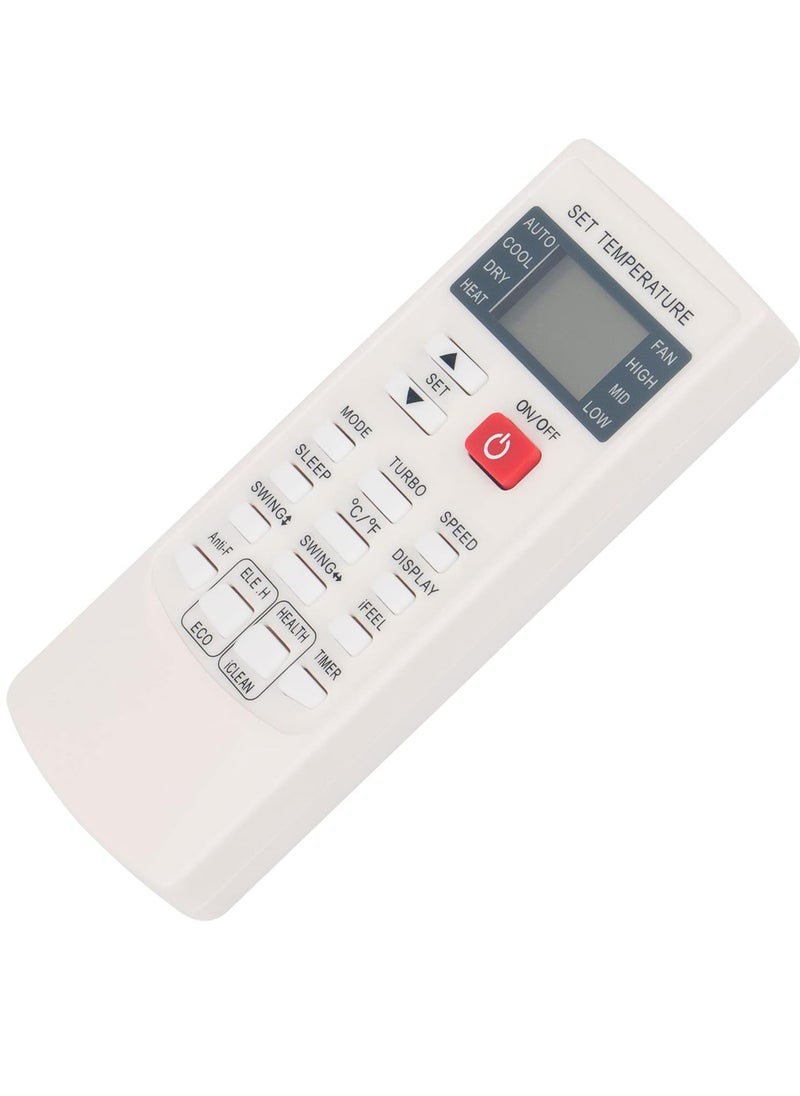 ELTRAZONE - New Remote Control YKR-H/102E Replacement Air Conditioner YKR-H/102E For AUX AC A/C Air Conditioner YKR-H/102E YKR-H/002E YKR-H/006E YKR-H/101E with battery - Image 1