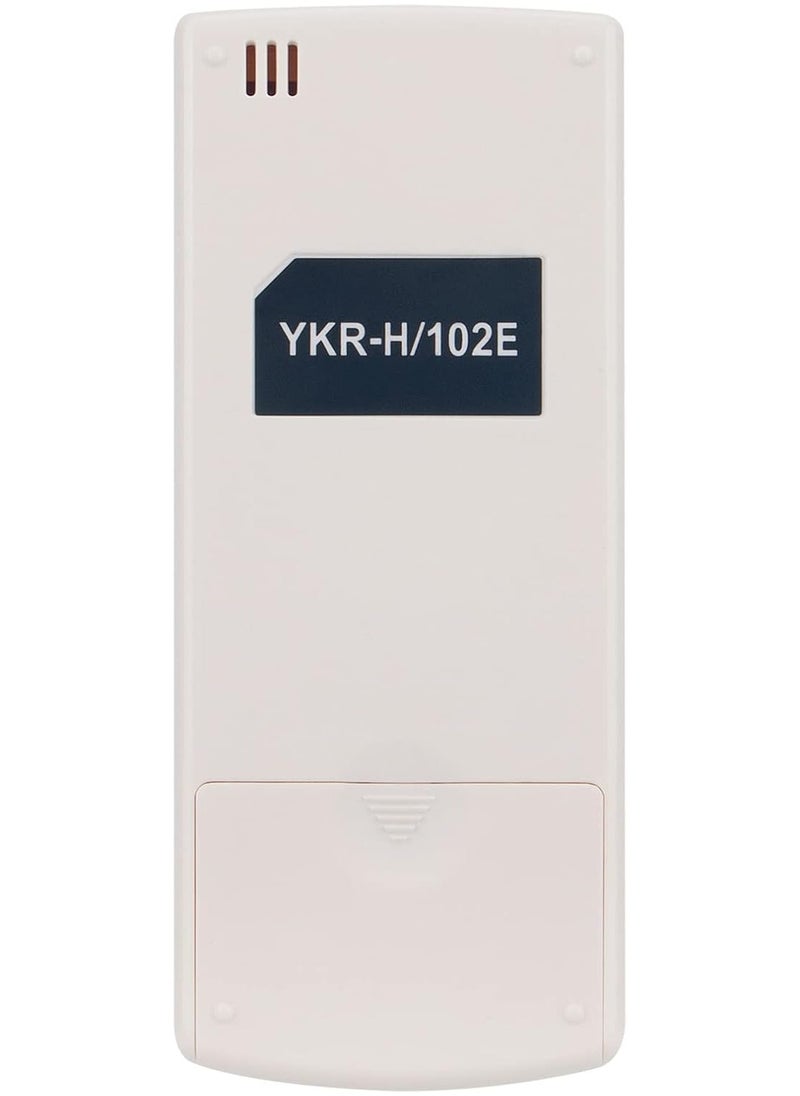 ELTRAZONE - New Remote Control YKR-H/102E Replacement Air Conditioner YKR-H/102E For AUX AC A/C Air Conditioner YKR-H/102E YKR-H/002E YKR-H/006E YKR-H/101E with battery - Image 1