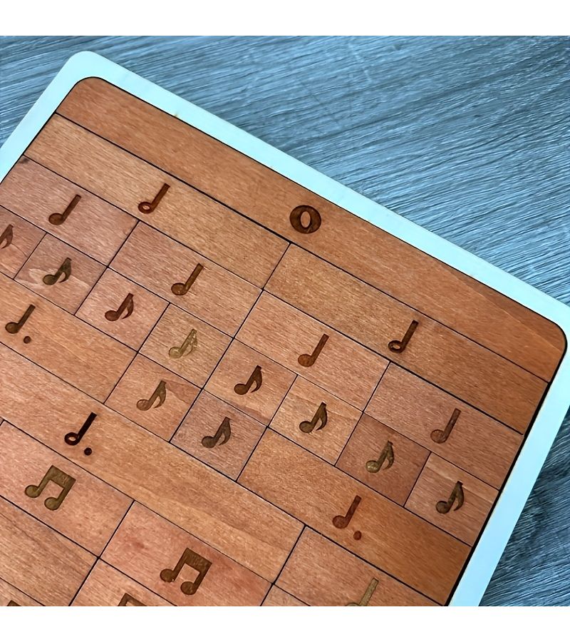 Wooden Musical Note Combination Tools Set Music Perception Board Teaching Demonstration Supplies Gift For Music Enthusiasts - Image 5