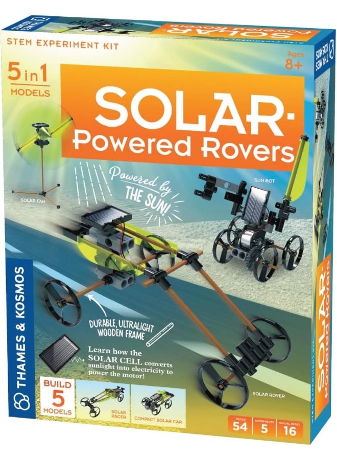 Thames & Kosmos مجموعة تجارب STEM للروبوتات التي تعمل بالطاقة الشمسية من Thames & Kosmos - Image 1