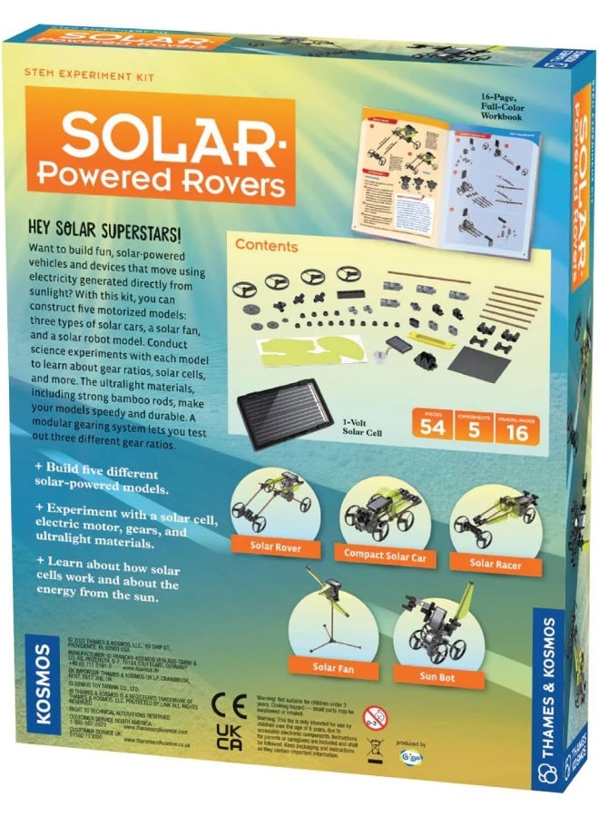 Thames & Kosmos مجموعة تجارب STEM للروبوتات التي تعمل بالطاقة الشمسية من Thames & Kosmos - Image 2