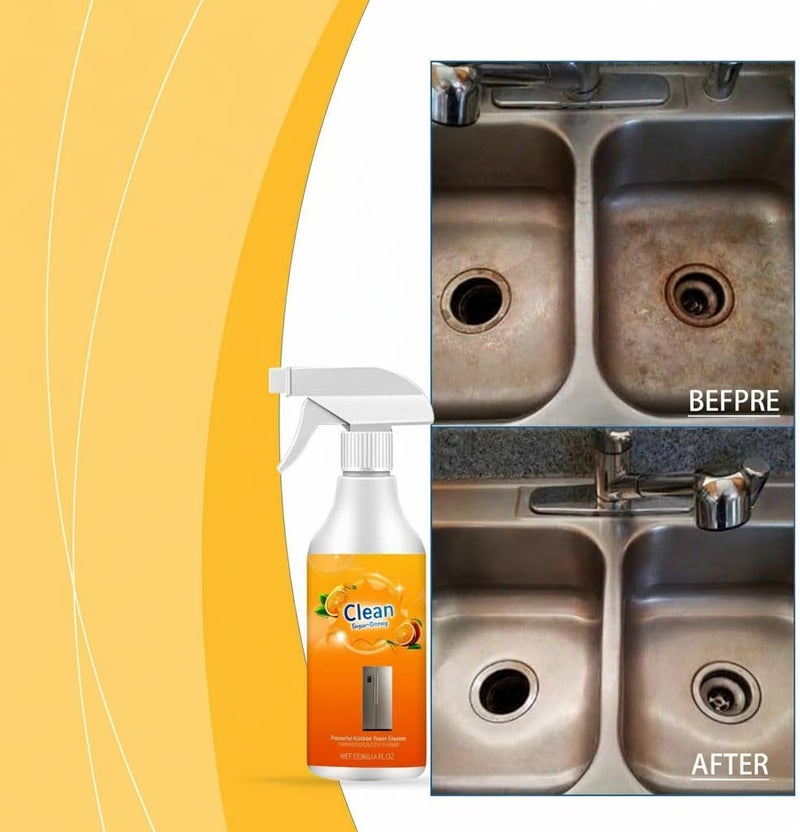Powerful Kitchen Foam Cleaner, All Purpose Heavy Oil Cleaning Agent, Multipurpose Kitchen Cleaner Spray for Countertops, Ovens, Pots, Surfaces, Appliances, Refreshing Scent - Image 3