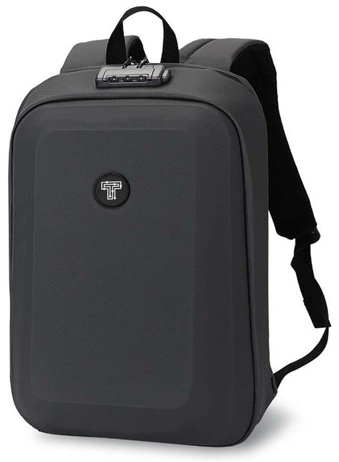 TECPHILE COMPX Hardshell Laptop Backpack Bag for Man & Women 15L Fit for Upto 17” Laptop, Waterproof, Anti-Theft 3 Pin Lock, Padded Shoulder Straps, 180° Flat-open, Bagpack for Daily Travel, Commute & Office - Image 1
