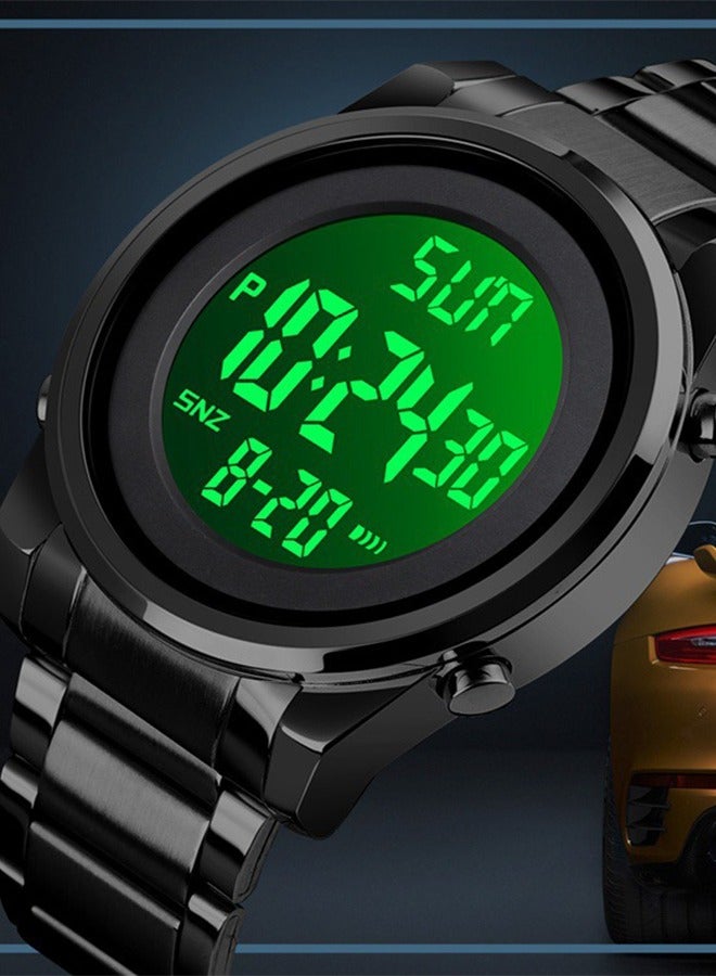 dida-cosmos Digital Business Watch Black Electronic timekeeping device Technological Advanced Modern electronic timepiece watch - Image 3