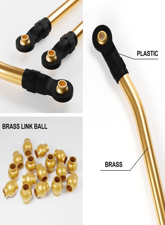 OGUNKE OGRC Brass Link Set High Clearance Chassis Links for TRX4M Upgrade Parts 1/18 RC Crawler Car - Image 3