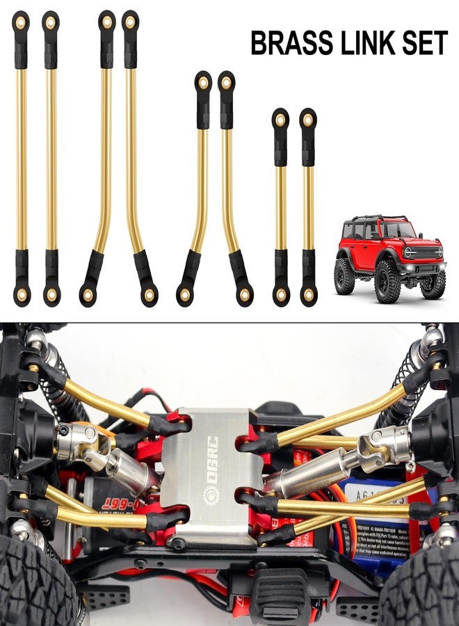 OGUNKE OGRC Brass Link Set High Clearance Chassis Links for TRX4M Upgrade Parts 1/18 RC Crawler Car - Image 4
