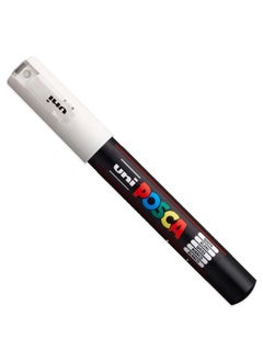 POSCA Posca - Ultra Fine to Fine Paint Marker Pens Set - PC-1MR, PC-1M, PC-3M - White Ink - Pack of 3  - Image 4