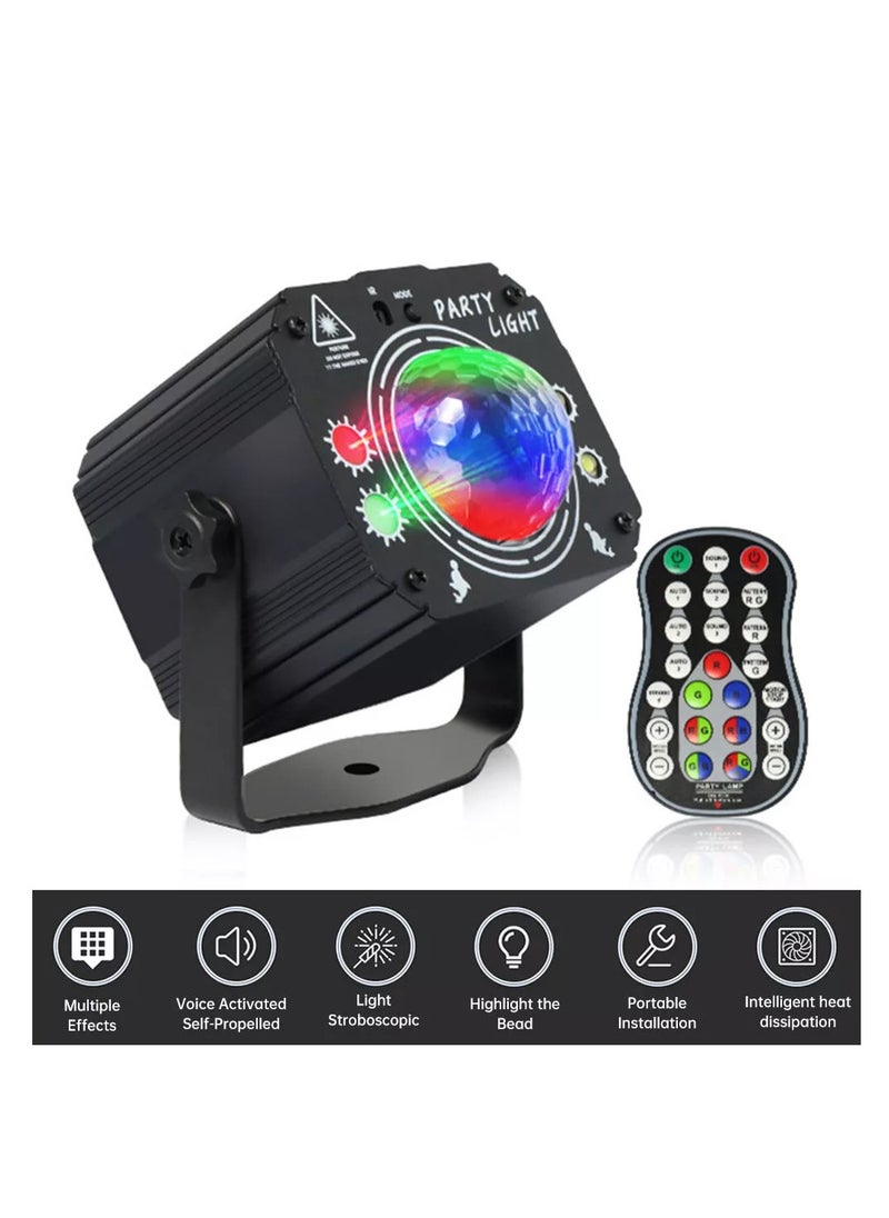 LED Stage Lights, Remote Control, Sound Activated Auto Play Lights