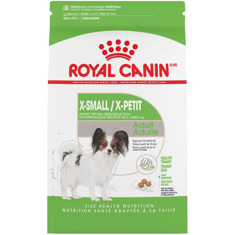 Royal Canin Size Health Nutrition X-Small 7+ Adult Dry Dog Food, 2.5 lb Bag - Image 1