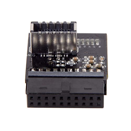 chenyang Motherboard 19/20Pin to USB 3.1 Type E Front Panel Socket Converter Adapter with Chip - Image 1