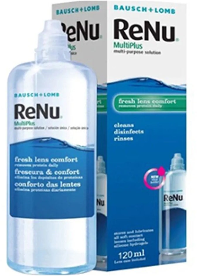 Renu - MultiPlus Contact Lens Solution 120 ml - Image 1