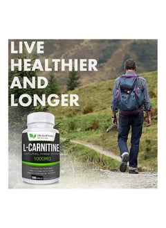 DR. MARTIN'S NUTRITION Extra Strength L Carnitine 200 Capsules 1000mg  - Image 5