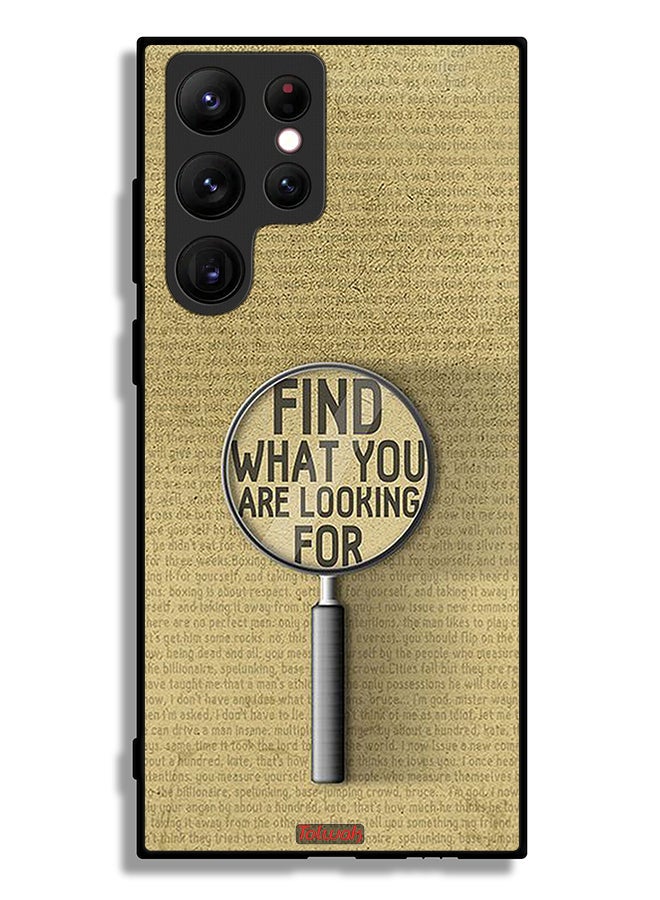 Tolwak Samsung Galaxy S22 Ultra 5G Protective Case Cover Find What You Are Looking For - Image 3