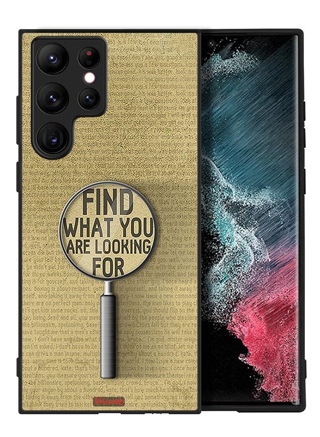 Tolwak Samsung Galaxy S22 Ultra 5G Protective Case Cover Find What You Are Looking For - Image 2