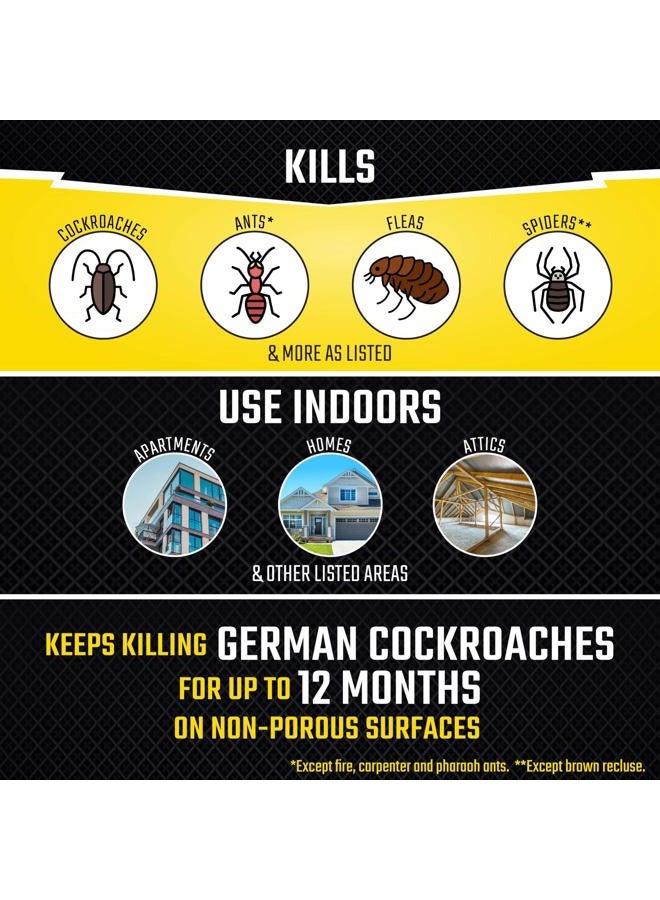 Black Flag Concentrated Fogger, 6 Count-1.25 Ounce Cans, Indoor Insecticide, 1 Pack - Image 3