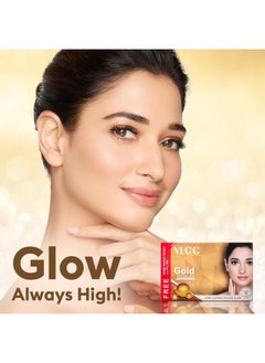 VLCC VLCC Gold Facial Kit + FREE Rose Water Toner | 300gm + 100ml  - Image 4