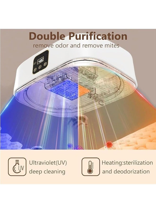 Generic - Portable Laundry Dryer MultiFunction Electric Drying Machine Mini Clothes Dryer with Dryer Bag 2 Speed ​​Adjustable Mini Drying Machine Mini Foldable Dryer for Delicate Clothes - Image 1