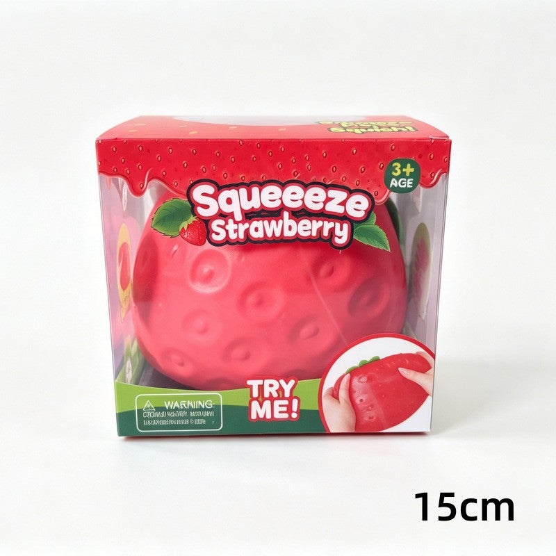 Pineapple Bear Squishy TPR Stress Relief Toy - Image 4