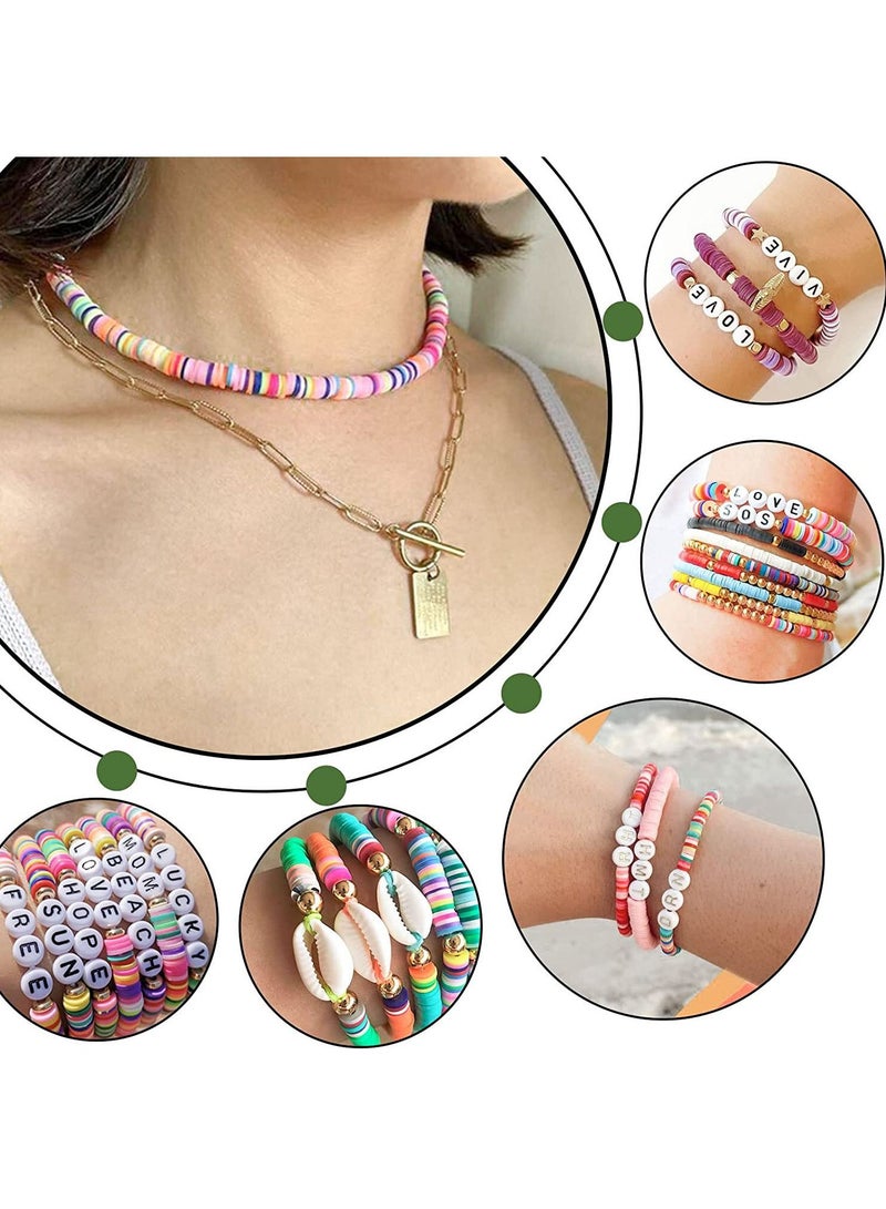 Mountain Gems Craft Beads Assorted Kit with Organizer Box for DIY Bracelets Jewelry Making - Image 3