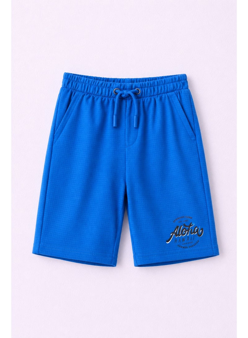 victor and jane Boys’ 2-Piece Set – “Aloha” Graphic T-Shirt & Shorts - Image 5