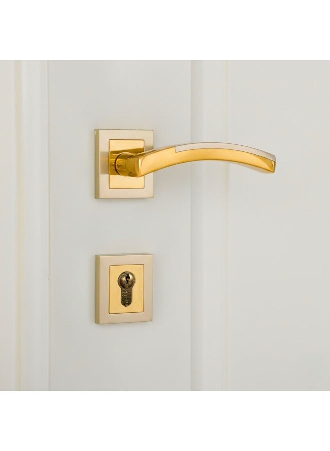 Siag Urve Rosetta Cylinder Door Handle - Image 1