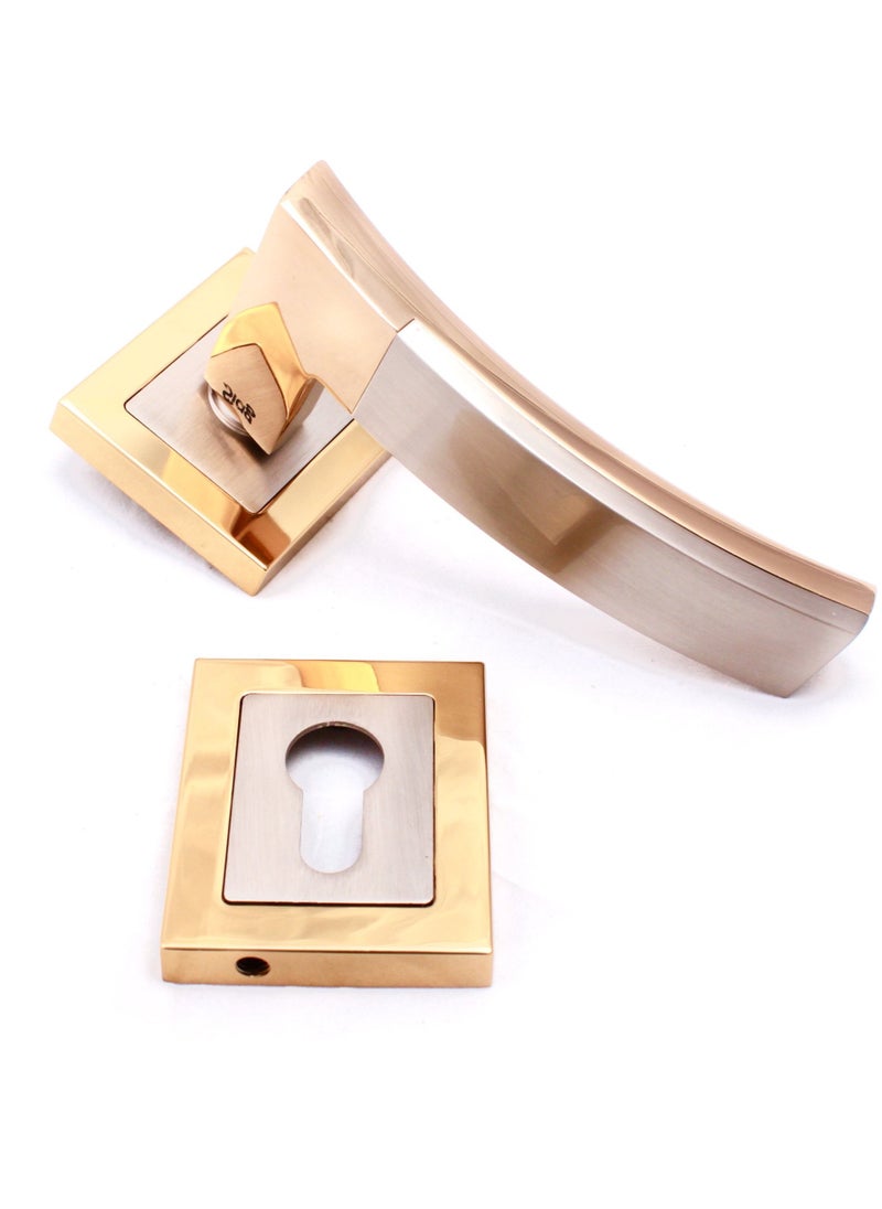 Siag Urve Rosetta Cylinder Door Handle 