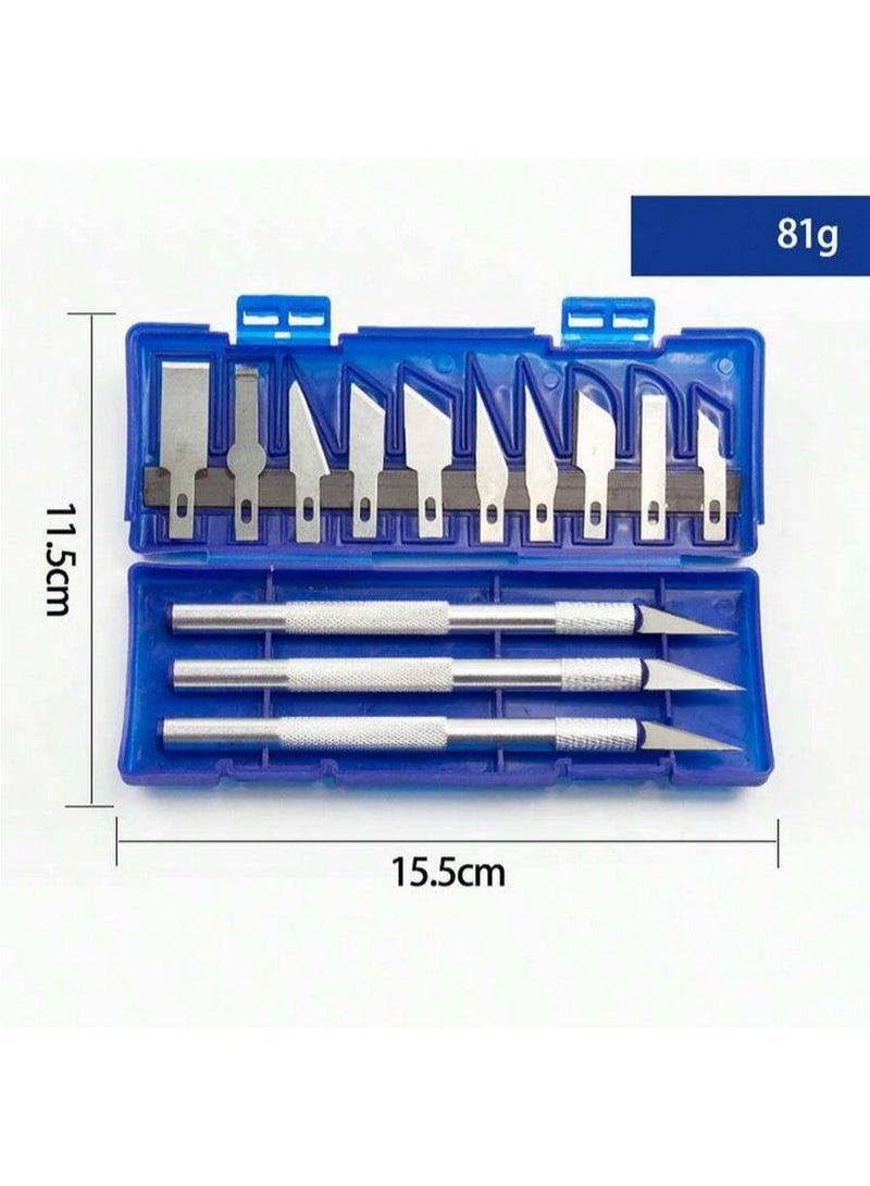 High-carbon steel drilling and grinding blades and knives set, multi-shaped drilling tools - Image 3