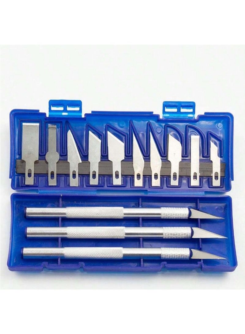High-carbon steel drilling and grinding blades and knives set, multi-shaped drilling tools - Image 1