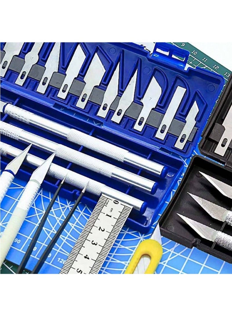 High-carbon steel drilling and grinding blades and knives set, multi-shaped drilling tools - Image 5