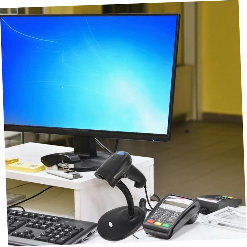 Heavy Duty USB Barcode Scanner Stand for Supermarket Warehouse with Easy Installation - Image 4