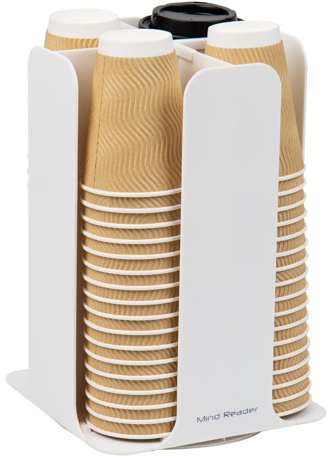 Mind Reader Mind Reader Cup and Lid Organizer Carousel 7.75 x 7.75 x 11.63  - Image 1