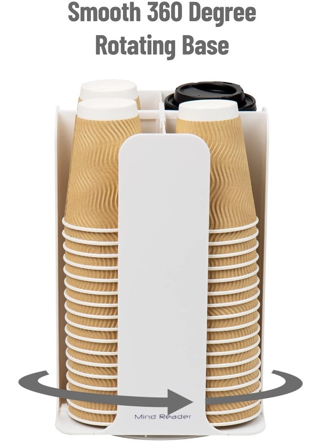 Mind Reader Mind Reader Cup and Lid Organizer Carousel 7.75 x 7.75 x 11.63  - Image 5