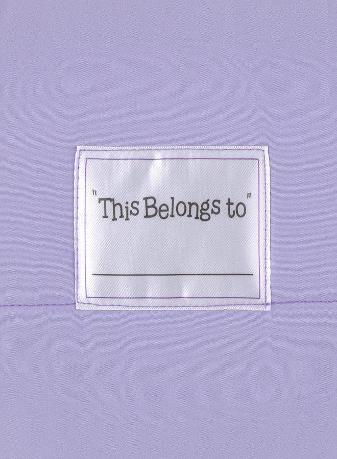 NoJo Disney Minnie Mouse I am Awesome Lavender and Pink Daisy Duck, Rainbow Hearts and Stars Toddler Nap Mat - Image 4