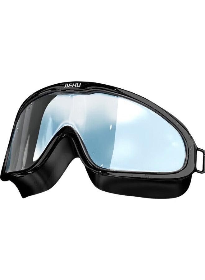 Jettiger Swimming Goggles For Men And Women, Adult High-Definition Anti-Fog Waterproof Large Frame Integrated Diving Swimming Glasses With Swim Cap Set, Swimming Equipment - Image 3