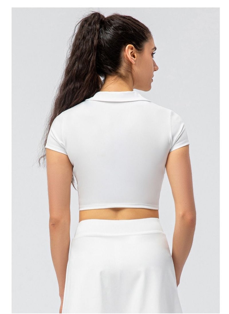 Loquat - tight leisure running yoga exercises with short sleeves - Image 1