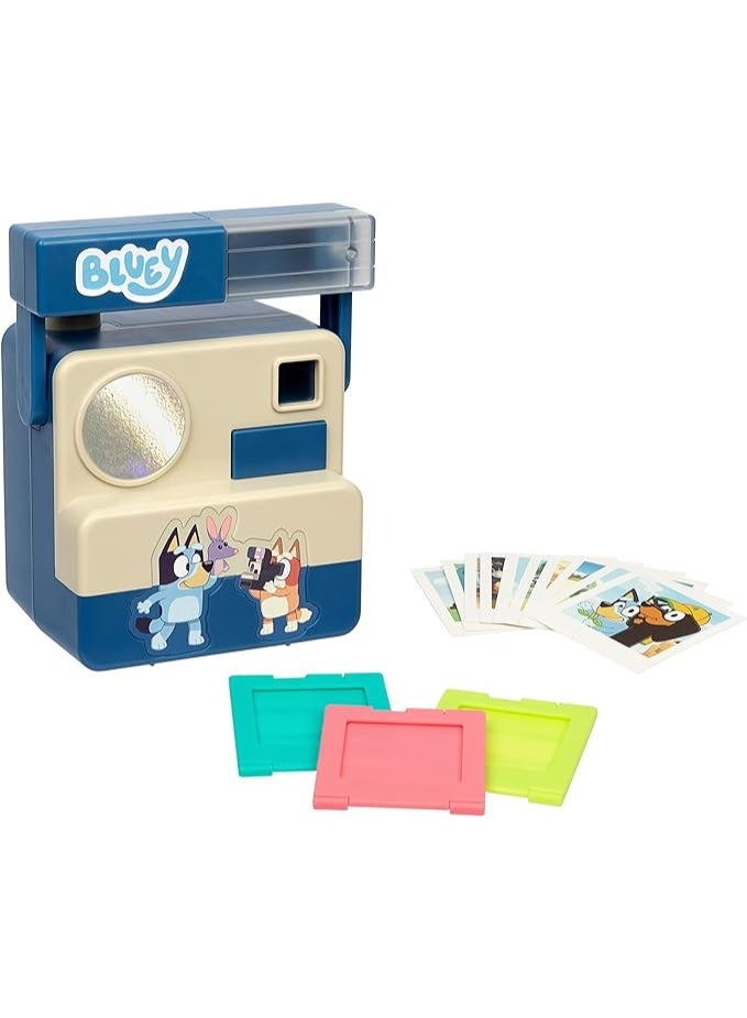 بلوي كاميرا بلووي تشيكيت تشيكيت للأطفال | لعبة تقمص الأدوار مع 10 بطاقات صور و3 خراطيش أفلام قابلة للقذف | لعبة إبداعية للبنين والبنات - Image 1