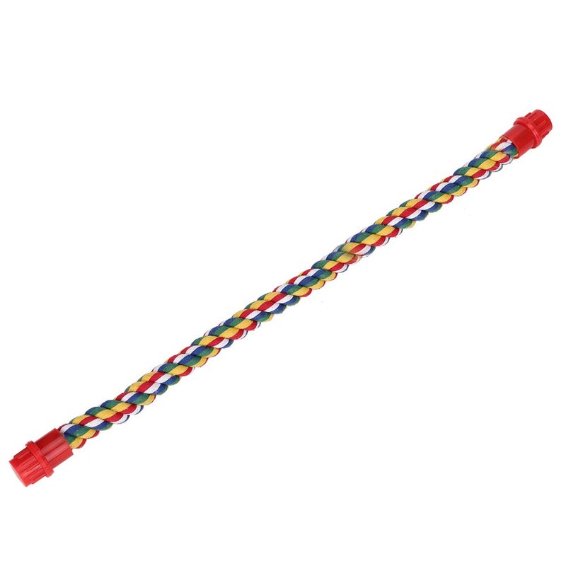 Cotton Rope Bird Perch Chewing Climbing Toy Stress Relief Exercise Size M - Image 4