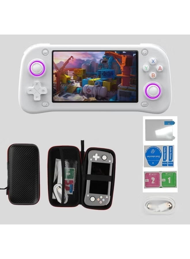 ELTRAZONE XF43 Handheld Retro Game Console 64GB White with HD Display & TV Connection - Image 1
