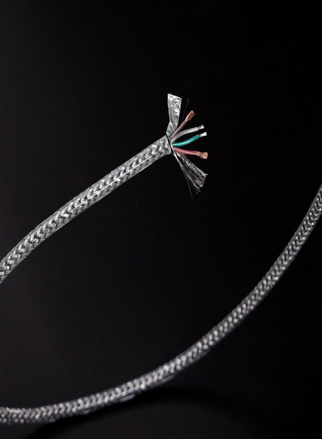 Linsoul كابل Linsoul DDHiFi TC07S USB-C إلى USB-C OTG HiFi لعشاق الصوت، موصلات OTG ثنائية الاتجاه، أحدث كابل بيانات محمي بالفضة النقية Nyx لمحول الصوت لعشاق الموسيقى (10CM) - Image 4