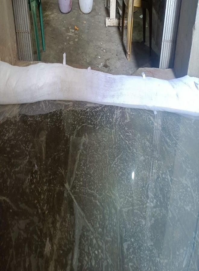 650 جم قابل للتمدد حتى 22 كجم أكياس رملية بدون رمل من نسيج جيوتكستيل لحالات الطوارئ في السباكة والتحكم في الفيضانات (10 بوصة × 10 قدم - كيس واحد)