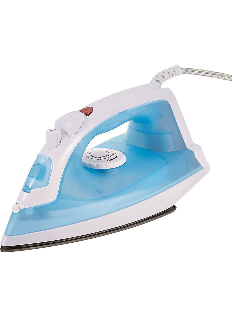 REFURA Handheld Electric Steam & Dry Iron 1600W Blue RE-126 - Image 1