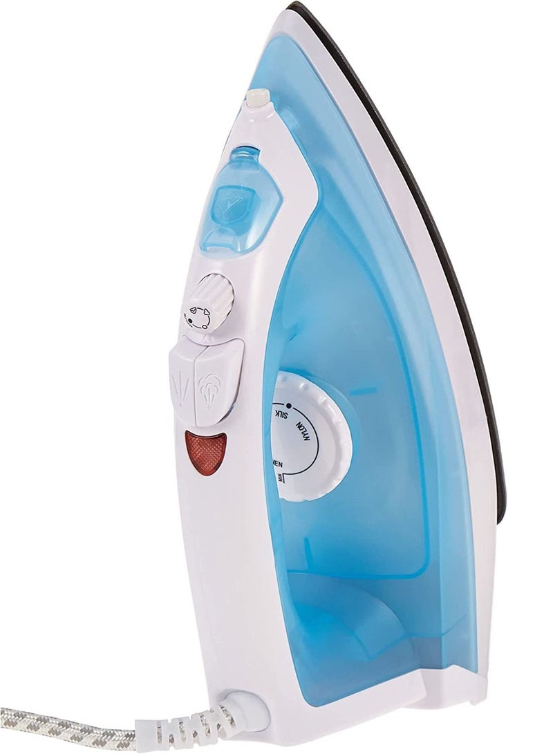 REFURA Handheld Electric Steam & Dry Iron 1600W Blue RE-126 - Image 2