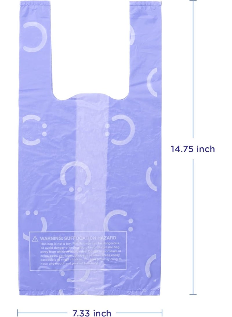 Ubbi Disposable Diaper Sacks, Lavender Scented, Easy-To-Tie Tabs, Diaper Disposal or Pet Waste Bags, 200 Count - Image 2