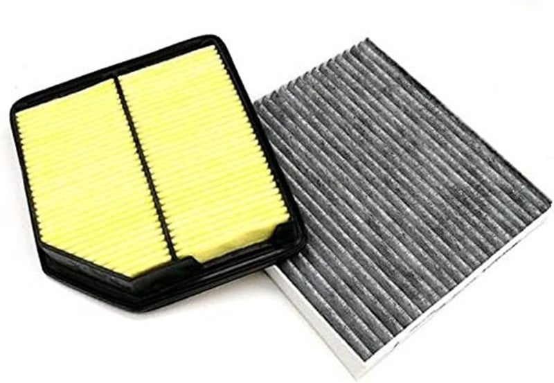 QASULER Engine Air Filter Set for Honda Civic 2006-2011 - Image 1