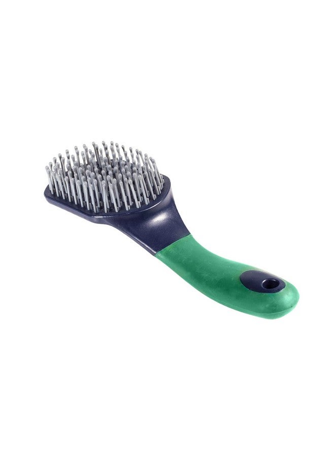 HORZE Soft Grip Brush for Mane and Tail - Dark Blue - One Size - Image 1