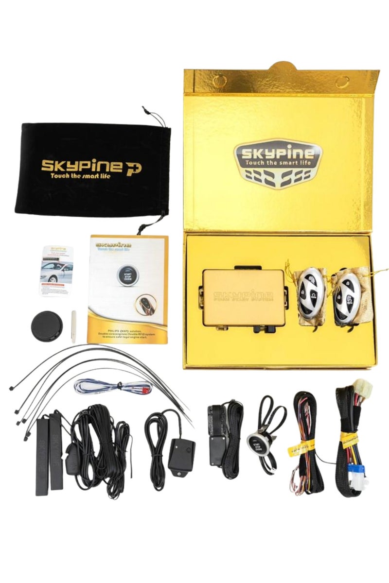 Skypine Fingerprint and remote start with Hyundai smart entry system - Image 1
