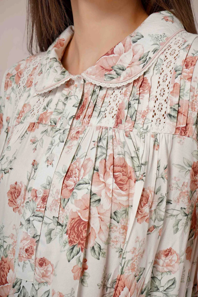 After Dark Julia, Printed Nightdress