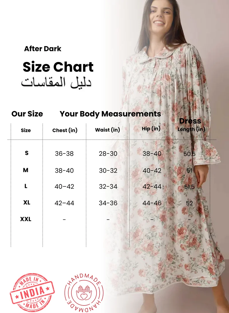 After Dark Julia, Printed Nightdress